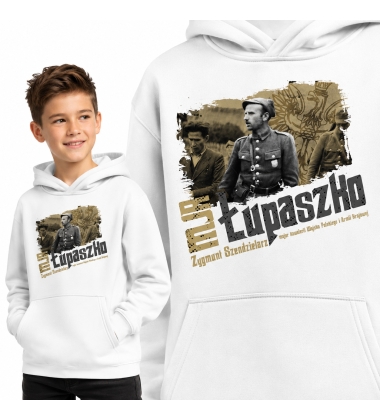 BLUZA DZIECIĘCA Z KAPTUREM PATRIOTYCZNA MAJOR ŁUPASZKO BLUZA DZIECIĘCA Z KAPTUREM PATRIOTYCZNA MAJOR ŁUPASZKO